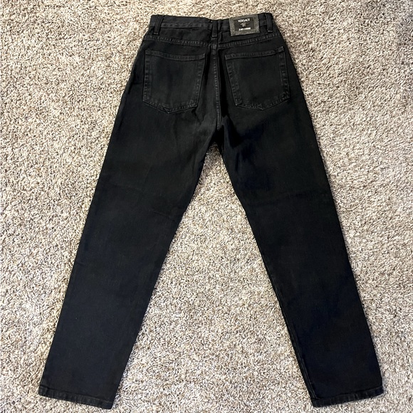 Versace Jeans Couture Black Loose High-Waisted Jeans - Picture 2 of 5